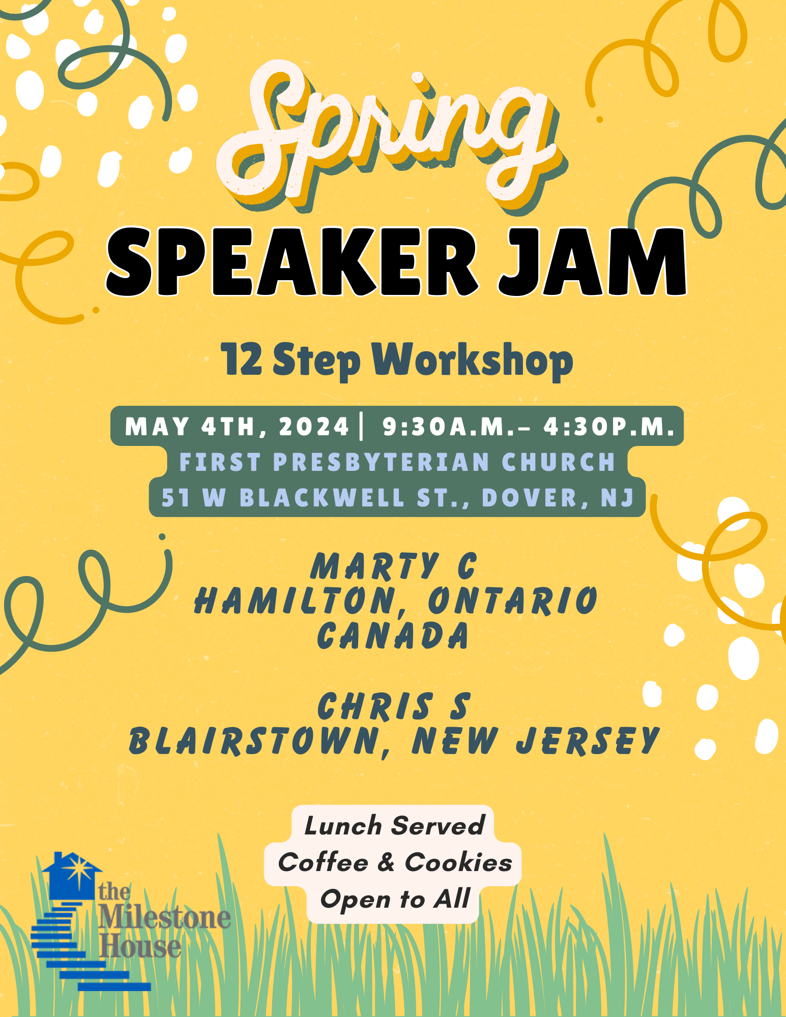 Spring Speaker Jam